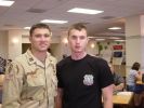 CPT T and SGT Lancaster Walter Reed .JPG