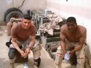 CSM AND 1SG LEWIS Taking a break.JPG